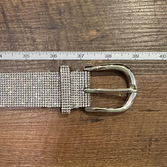 Silver Rhinestone Belt - Picture 4 of 4